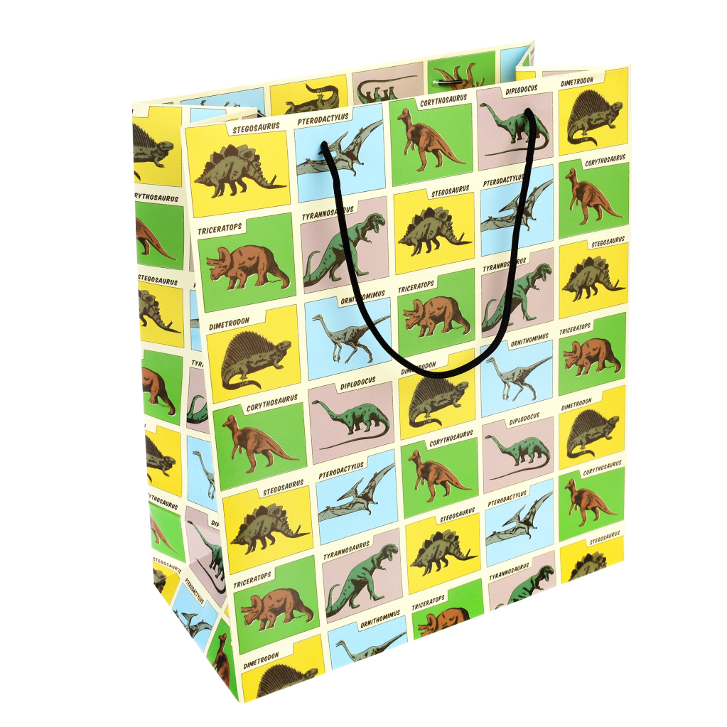 Large Dinosaur Gift Bag Culture Trend
